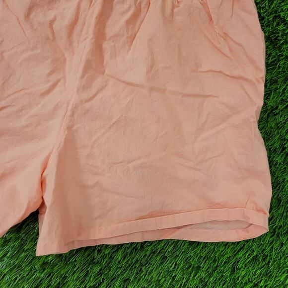 Vintage 80s Booty Gym Shorts Womens Medium Peach Pink USA - Picture 6 of 14
